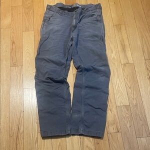 Carhartt Gray Relaxed Fit Pants